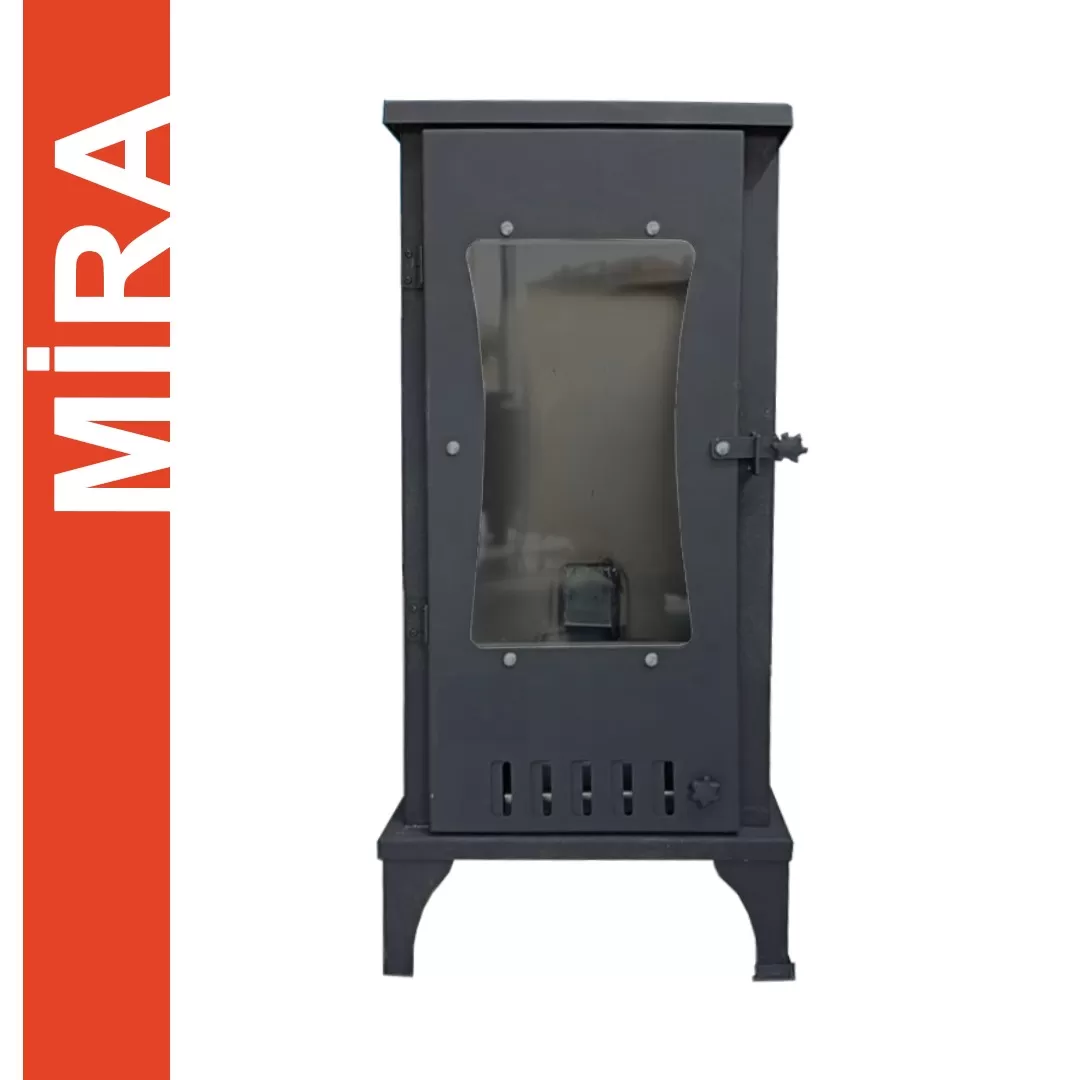 Mira Ekonomik Seri Büyük Camlı Pelet Soba